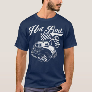 Hot rod Original Parts Classic Old American Engine T Shirt