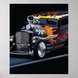 Hot rod poster