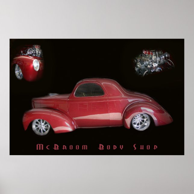 Hot rod poster (Framsidan)