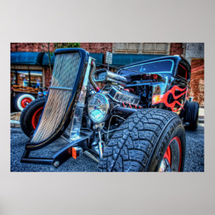 Hot rod poster