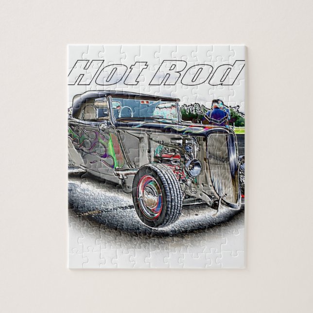 Hot rod pussel (Vertikal)