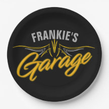 Hot rod Retro Neon Streck Biker Anpassningsbar Gar