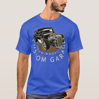 Hot rod Retro Rockabilly Järn Wheel Gift 1 T Shirt