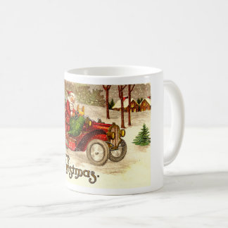 Hot rod Santa Kaffemugg