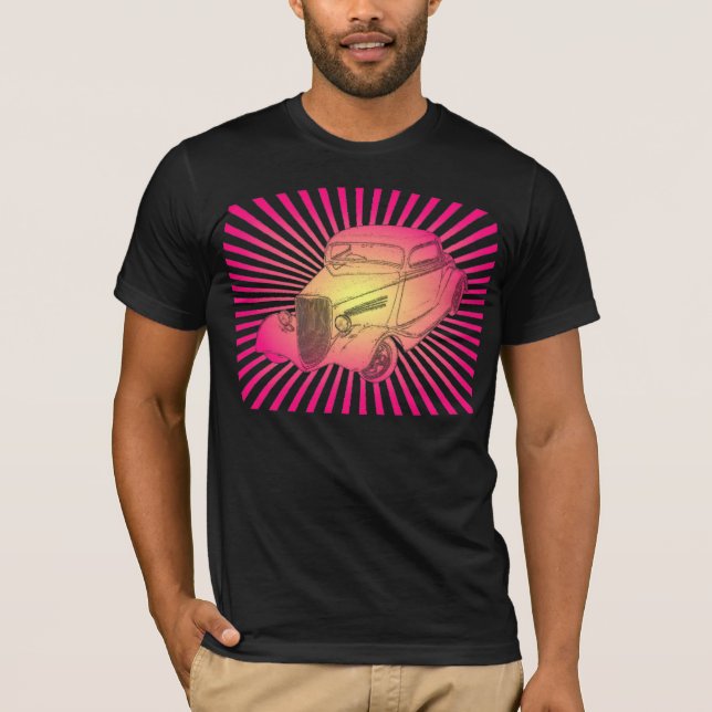 Hot rod Shirt T-shirt (Framsida)