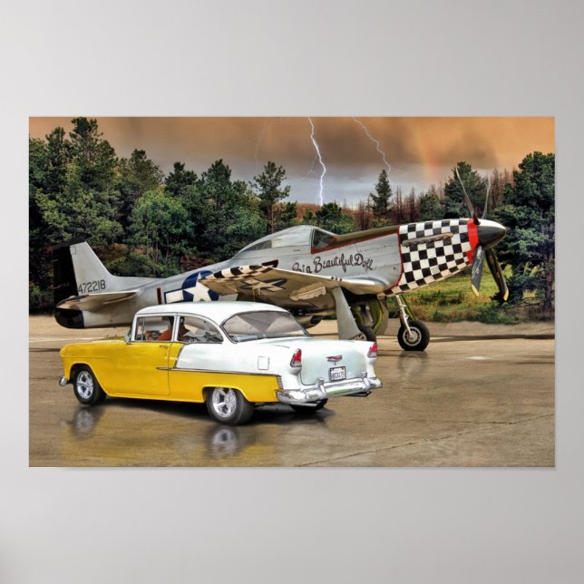 Hot rod Skriv ut 1 Poster (Framsidan)