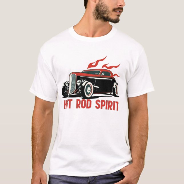 Hot rod Spirit T Shirt (Framsida)