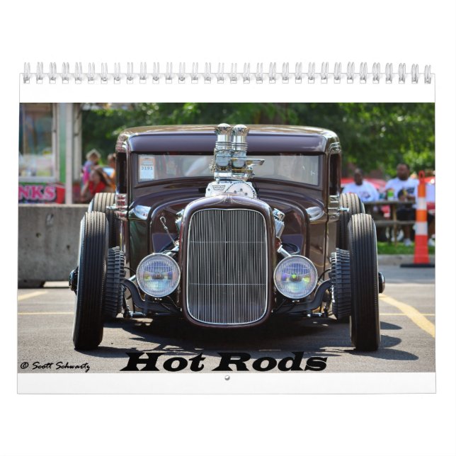 Hot rod & Street Rods Calendar Kalender (Omslag)
