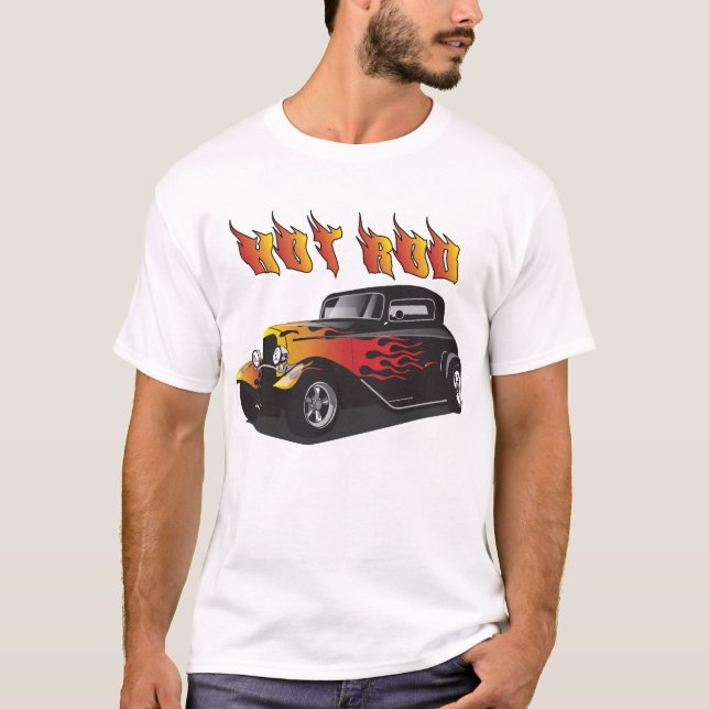 Hot rod t shirt (Framsida)