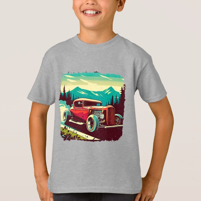 Hot rod t shirt (Framsida)