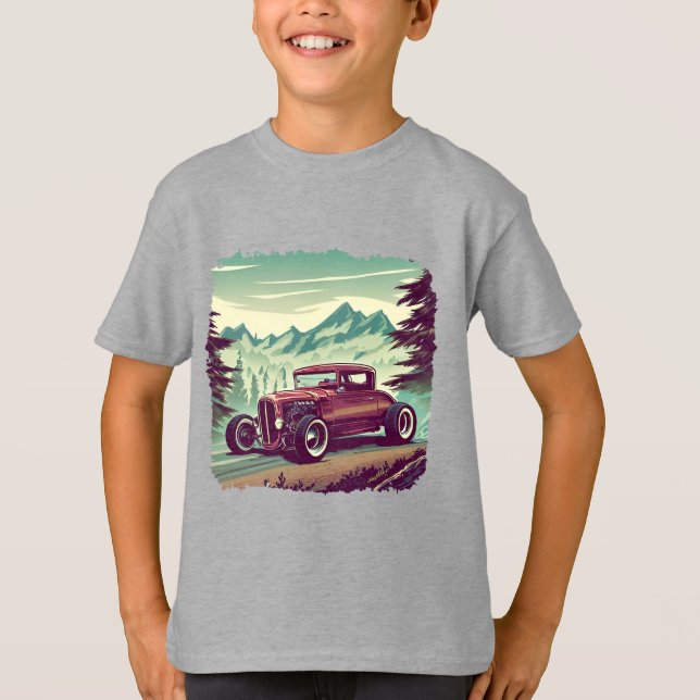 Hot rod t shirt (Framsida)