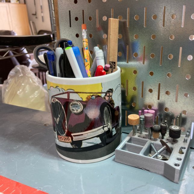 Hot rod & Tävla Cars Tecknad, 1952 Jumbo Mugg (Skapare uppladdad)