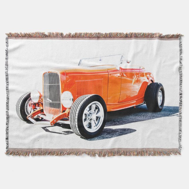 Hot rod Throw Blanket Filt (Framsidan)