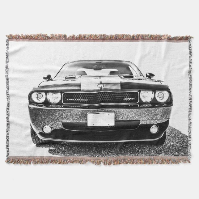 Hot rod Throw Blanket Filt (Framsidan)