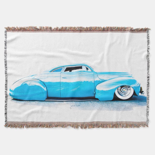 Hot rod Throw Blanket Filt (Framsidan)