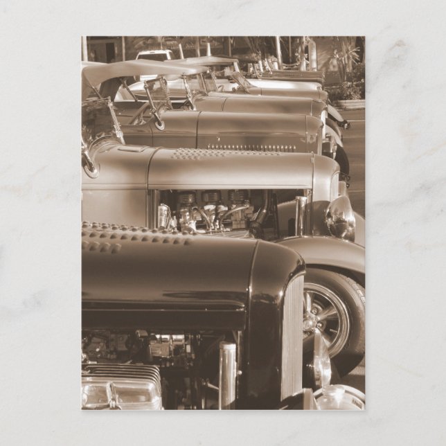 hot rod vykort (Framsida)