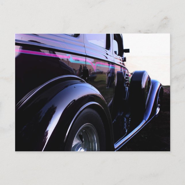 hot rod vykort (Framsida)