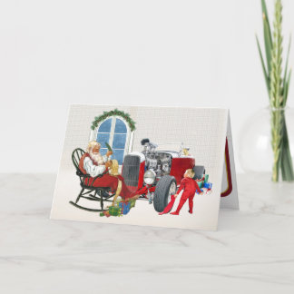 Hot rodjulkort 7 helgkort