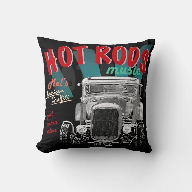 Hot rods Musik, Grafitti, Coupe 1932 Kudde (Framsida)