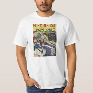 Hot rods och tävlings- bilar - klassikern täcker tee