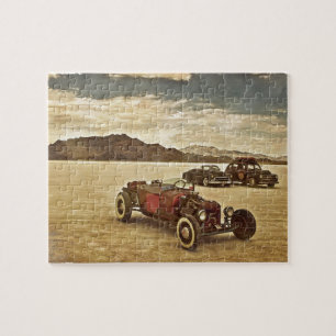 Hot rods på Bonneville Pussel