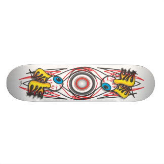 Hot rodSkateboard Old School Skateboard Bräda 18 Cm