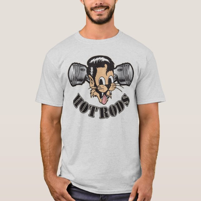 Hot rodskatt t shirt (Framsida)