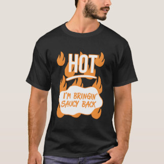 Hot Sauces Halloween S I'M Bringing Saucy Back T Shirt