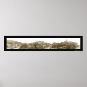 Hot Springs AR foto 1910 Poster