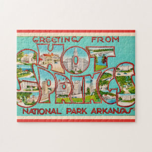 Hot Springs Arkansas 11x14 Pussel