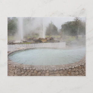 Hot Springs i Thailand Vykort