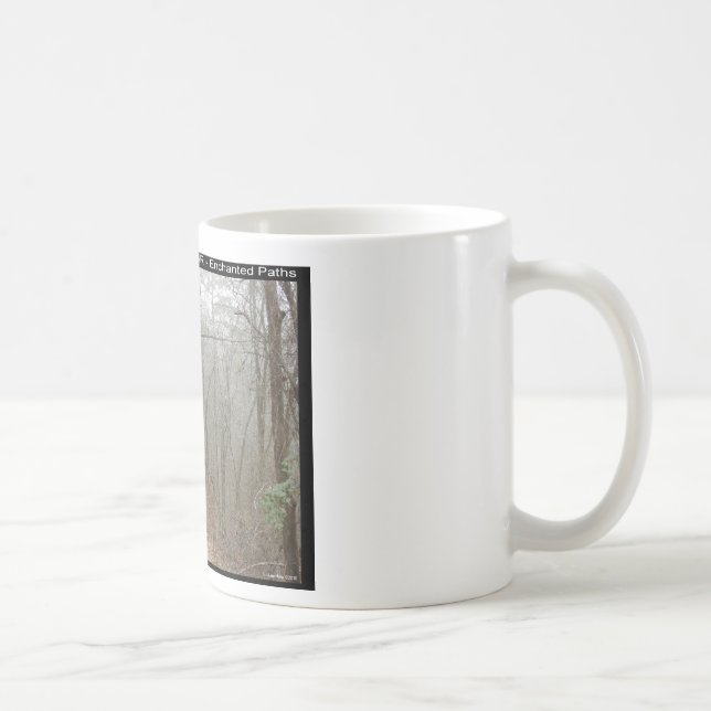 Hot Springs National Park, AR - Förtrollade stigar Kaffemugg (Höger)