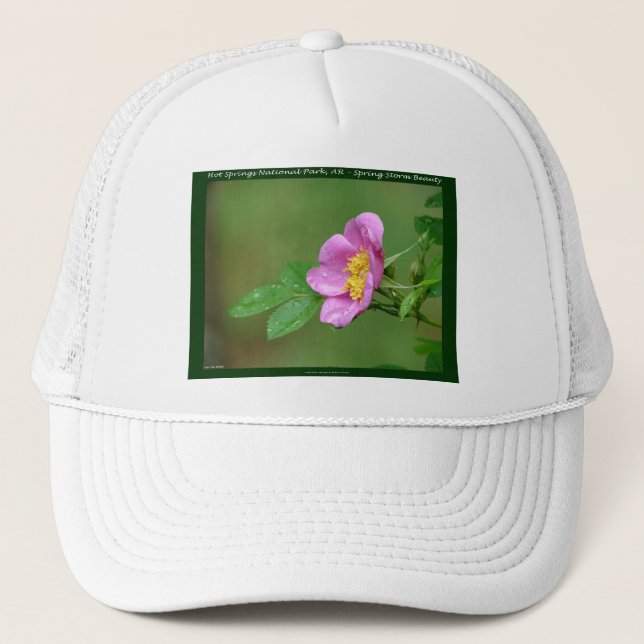 Hot Springs National Park, AR  Wild Rose Gåvor Keps (Framsida)