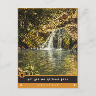 Hot Springs National Park | Arkansas Vintage Vykort