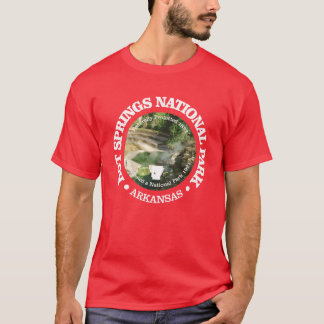 Hot Springs National Park NP2 fyrkantig T Shirt