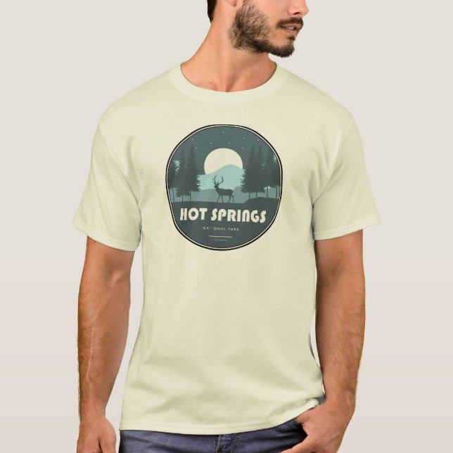 Hot Springs National Park rådjur T Shirt (Framsida)