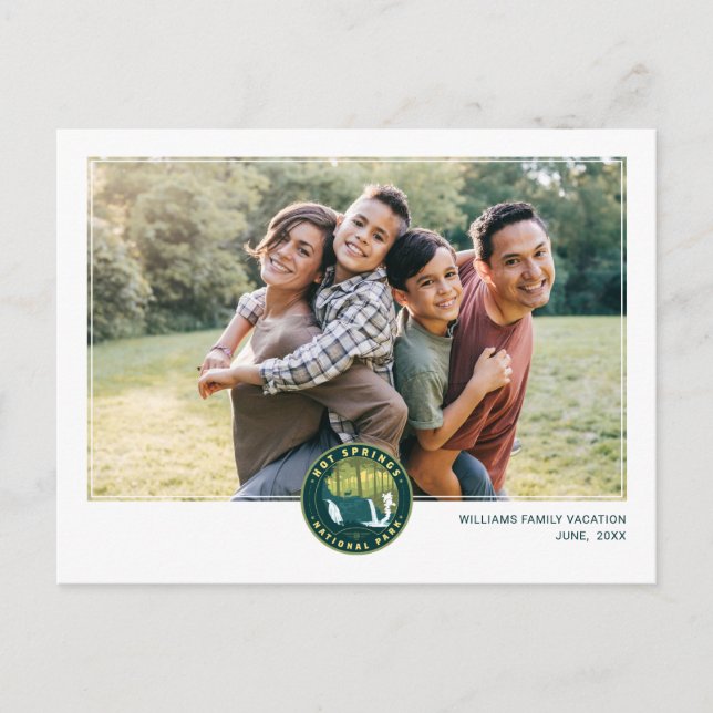 Hot Springs National Park Vykort (Framsida)