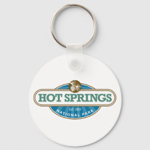 Hot Springs nationalpark Nyckelring