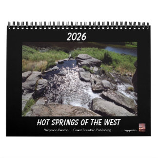 HOT SPRINGS OF THE WEST Calendar Kalender