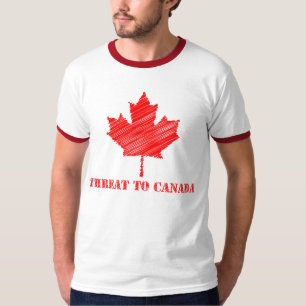 Hot till den Kanada T-tröja T Shirt