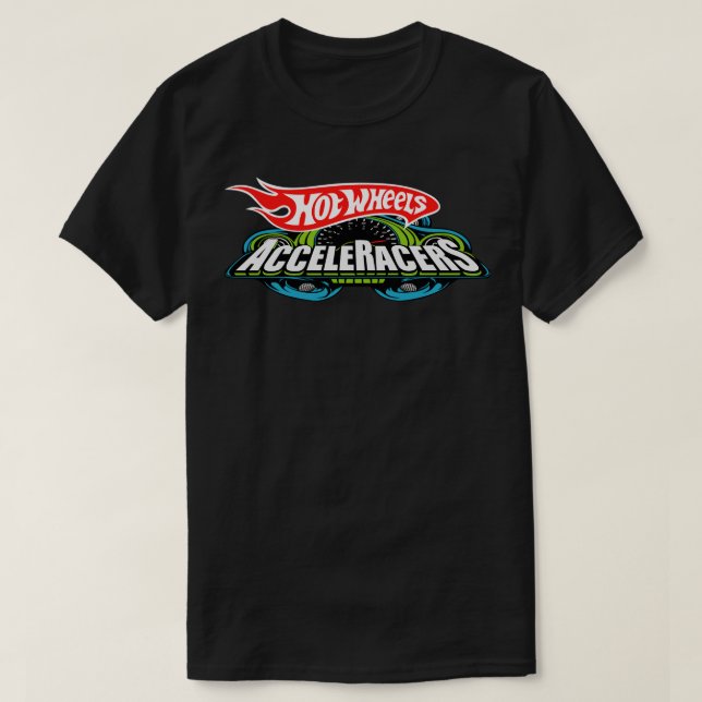 Hot Wheels AcceleRacers Logo Classic T Shirt (Design framsida)