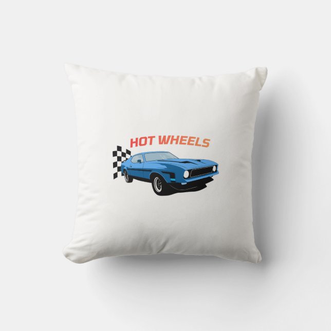 Hot Wheels – Fart, Stil & Kraft Kudde (Framsida)