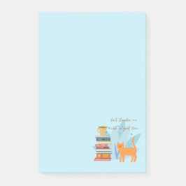 Hota mig inte med Bra. Post-it Block