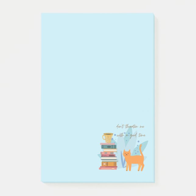 Hota mig inte med Bra. Post-it Block (Framsida)