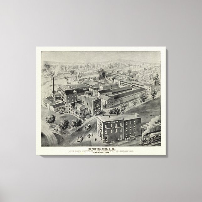 Hotchkiss Bros & Co Canvastryck (Framsida)
