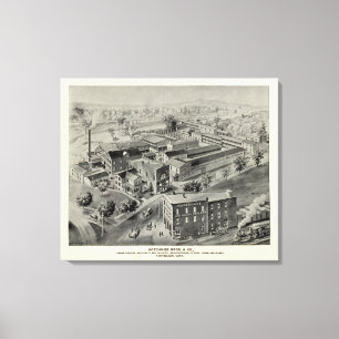 Hotchkiss Bros & Co Canvastryck