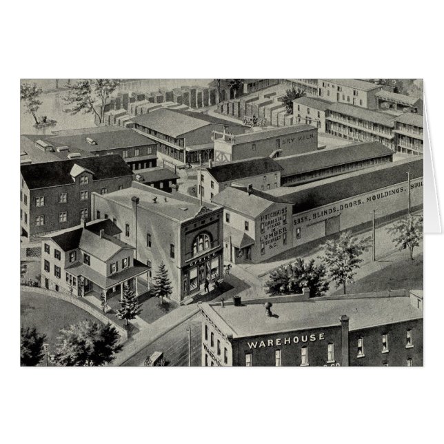 Hotchkiss Bros & Co Hälsningskort (Framsidan Horizontal)