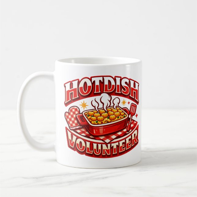 HOTDISH volontär Kaffemugg (Vänster)