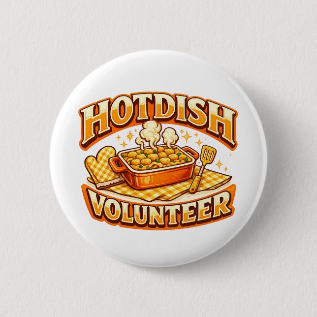 HOTDISH volontär Knapp (Framsida)
