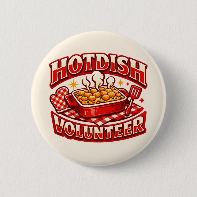HOTDISH volontär Knapp (Framsida)